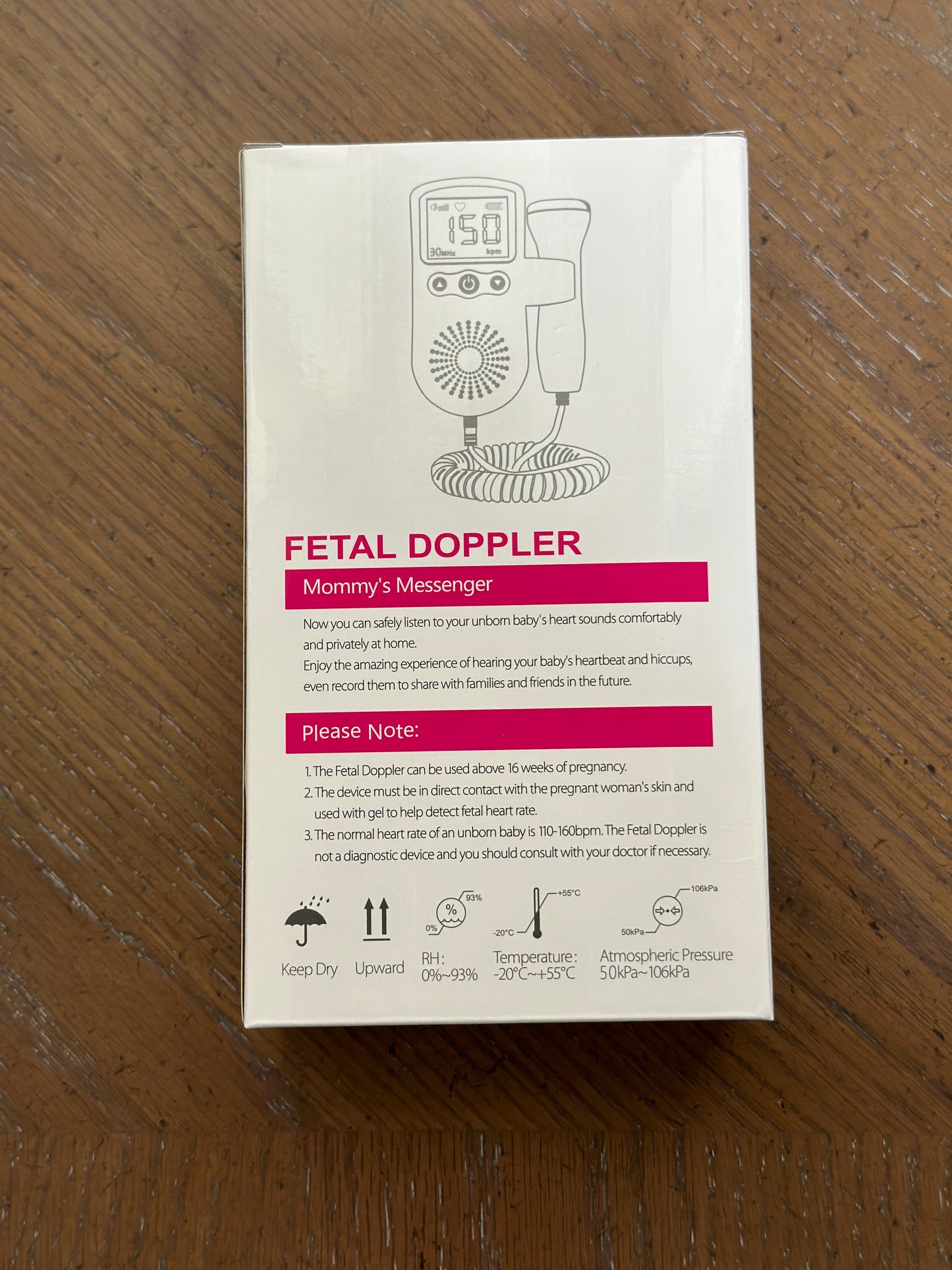 Fetal Doppler Heart Beat Monitor