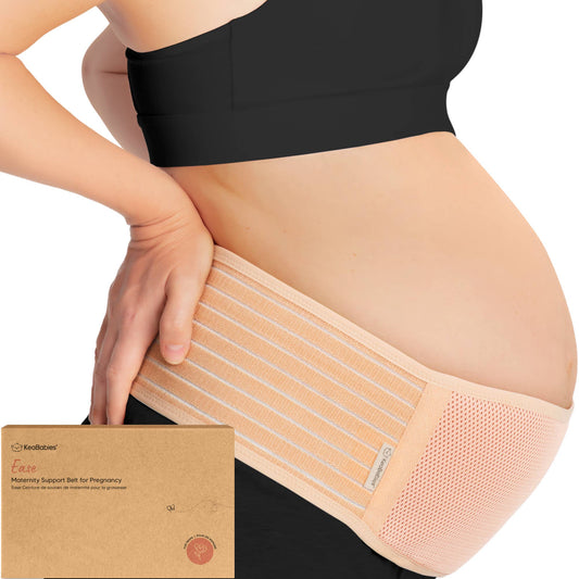 KeaBabies Maternity Support Belt (Classic Ivory): M/L