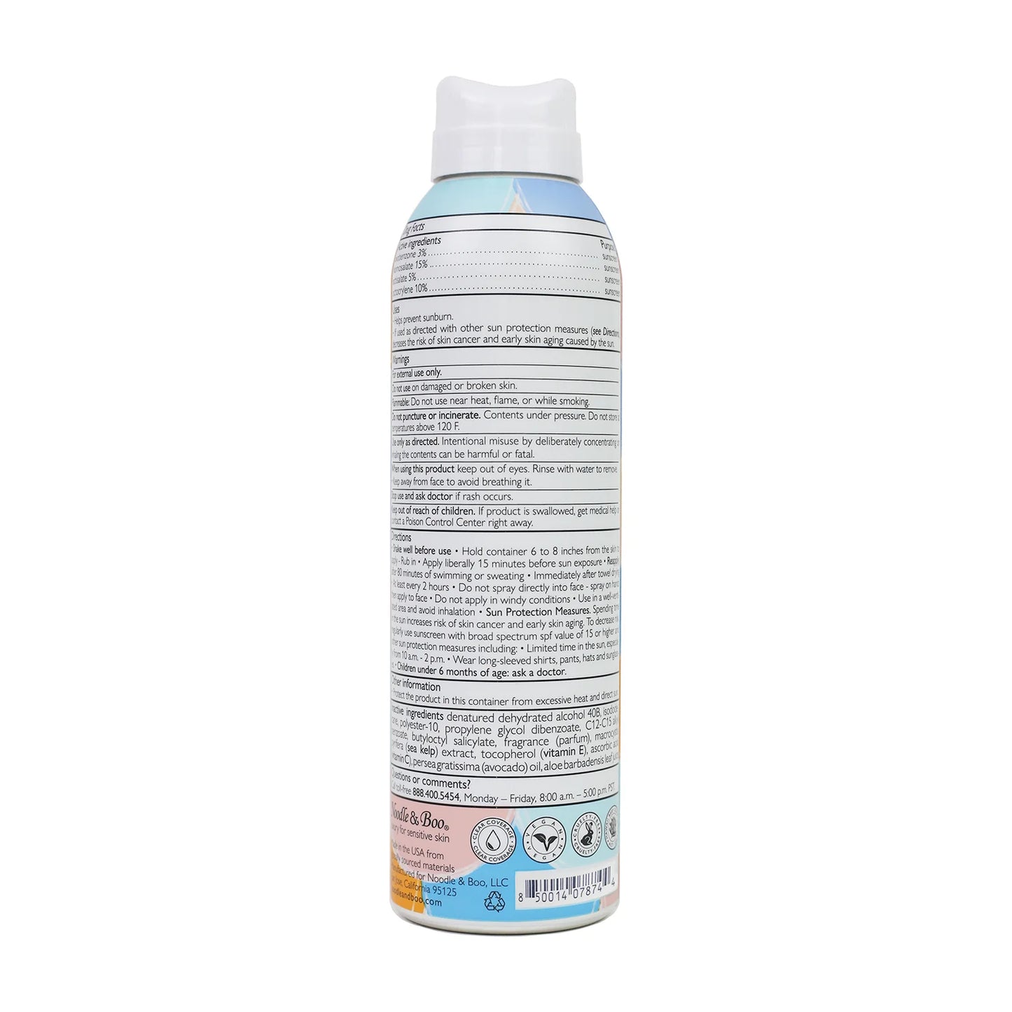 Noodle & Boo Happy Day Sunscreen Super Spray SPF 30