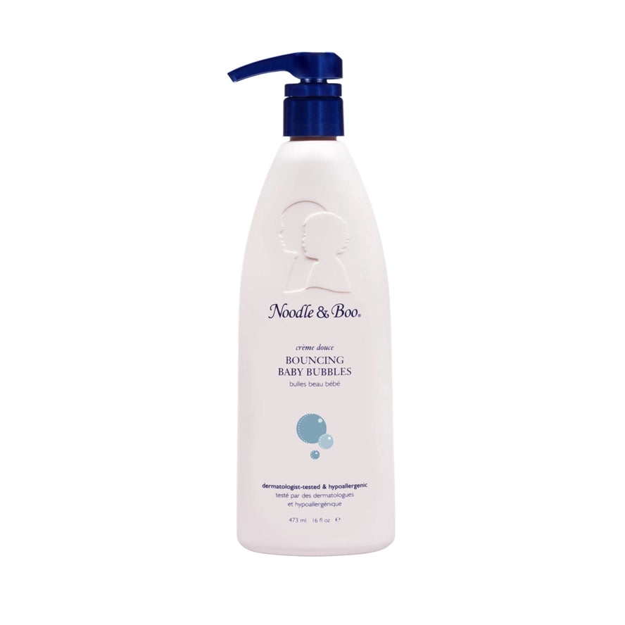Noodle & Boo Bouncing Baby Bubbles, Crème Douce,16 oz