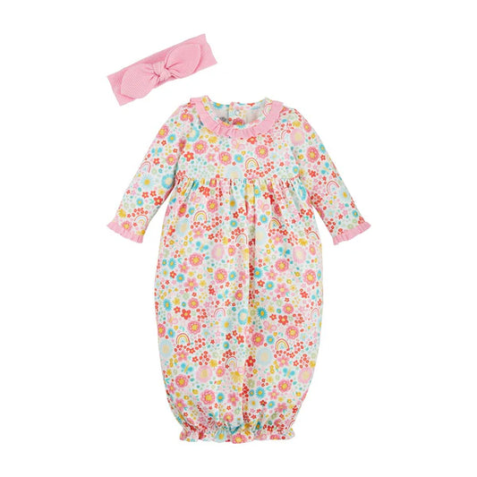 Mud Pie MudPie Rainbow Floral Take Me Home