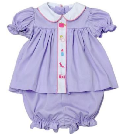 Zuccini Kids Girly Marietta Bloomer Set