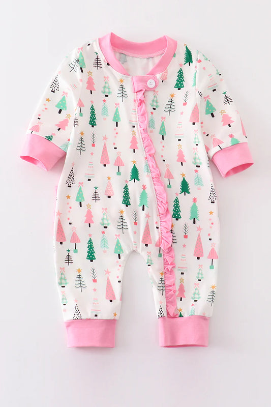 Christmas Tree Pajamas Girl