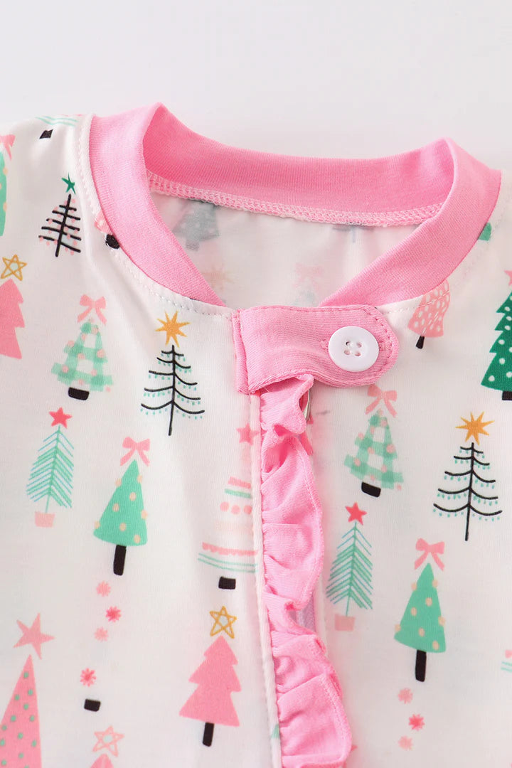 Christmas Tree Pajamas Girl