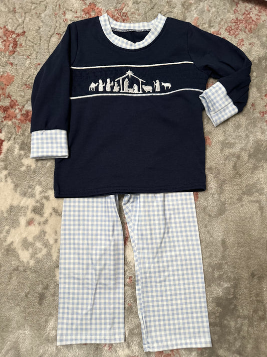 Boys Nativity Set