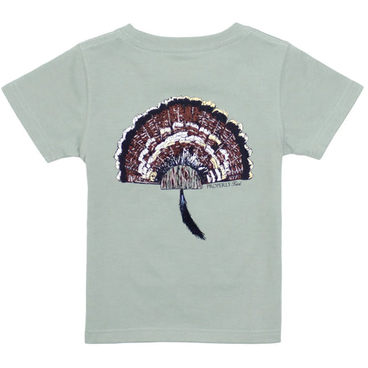 Properly Tied Boys Turkey Mount