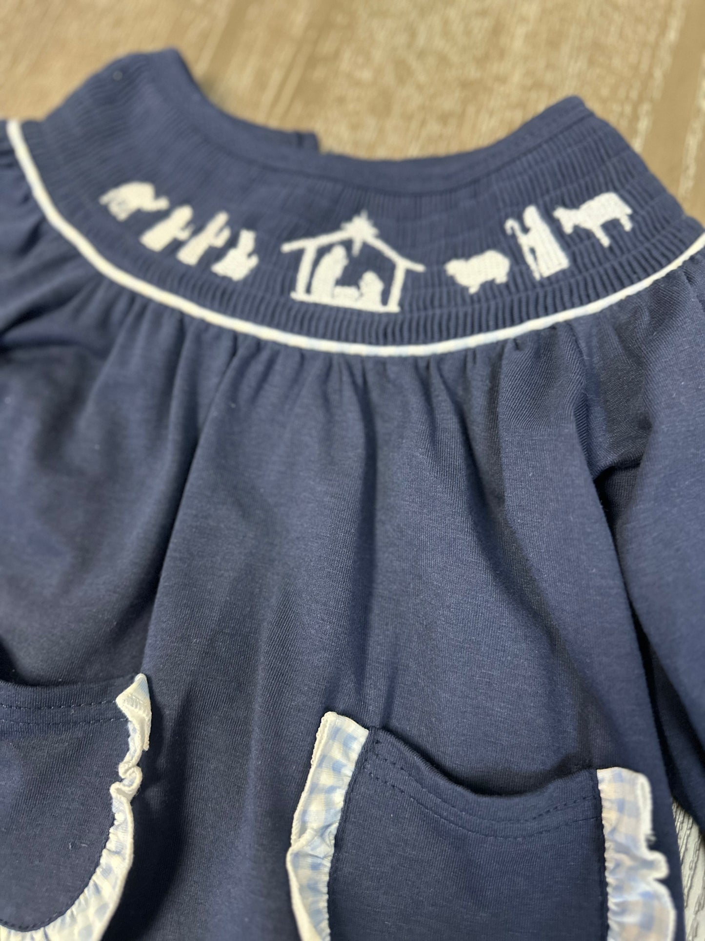 Nativity Girl Romper