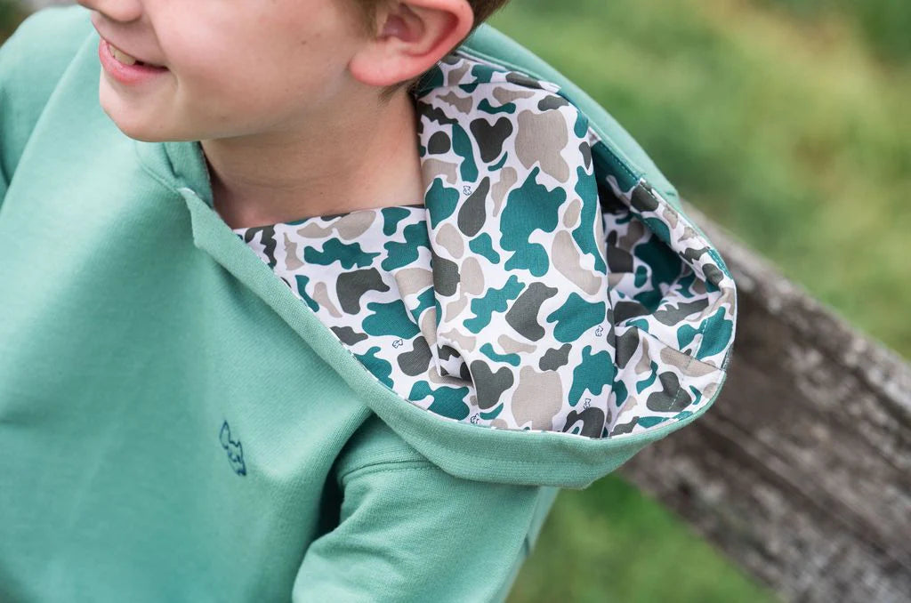 Prodoh Boy's Spinnerbait Sweatshirt - Frosty Spruce