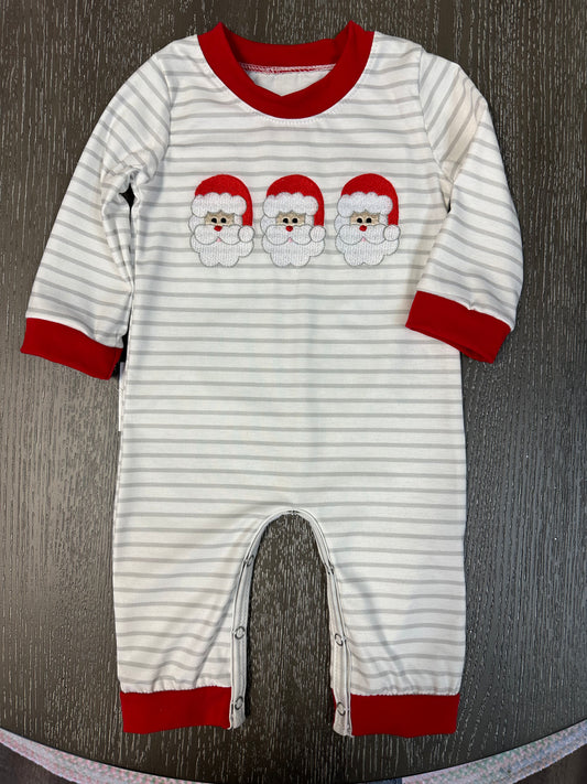 Santa Claus Is coming to Town Boy Romper