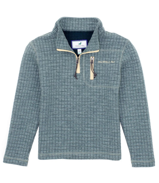 Properly Tied Delta Pullover- Brush Green