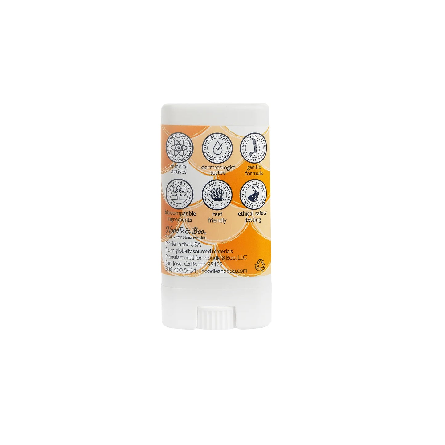 Noodle & Boo Bugs Begone Mineral Sunscreen Stick SPF 30