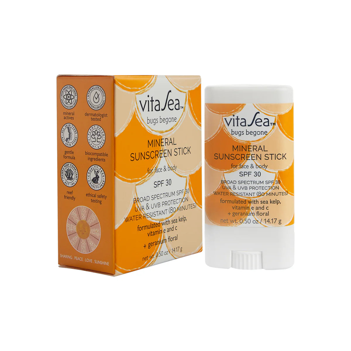 Noodle & Boo Bugs Begone Mineral Sunscreen Stick SPF 30