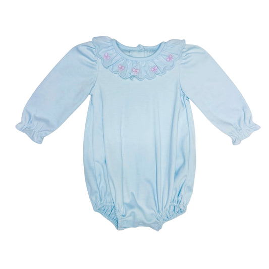 Zuccini Kids Bow Scalloped Bubble