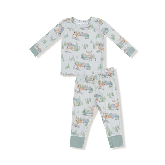 Angel Dear Buck Deer Long Sleeve Loungewear Set