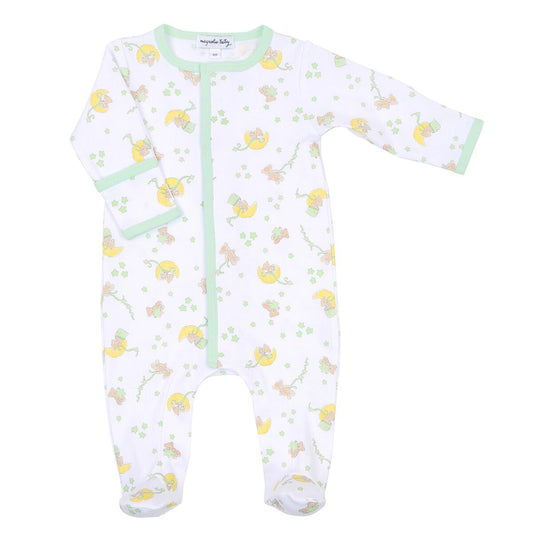 Moon & Stars Celery Footie