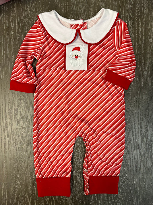 Santa Claus Boy Romper