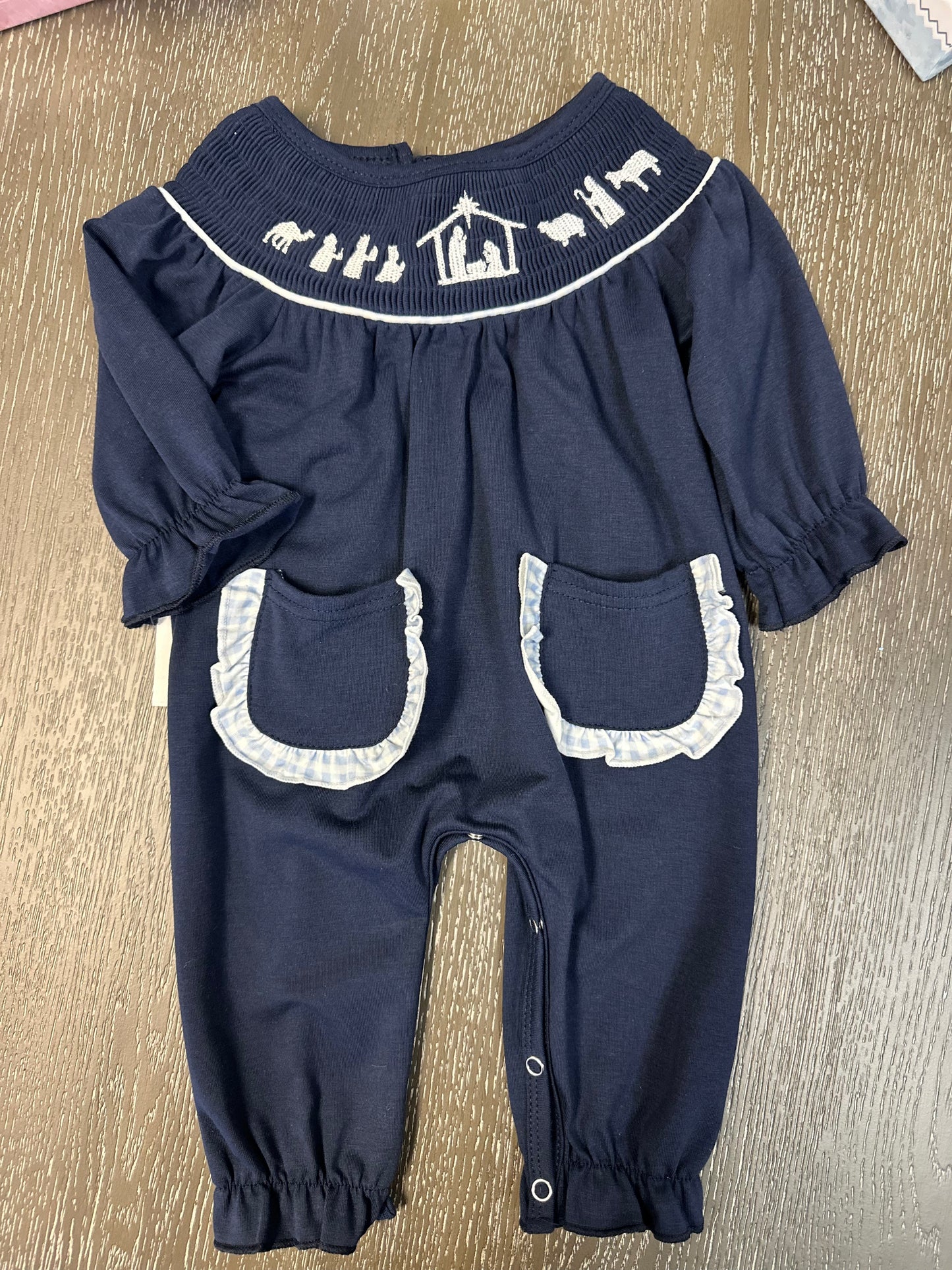 Nativity Girl Romper