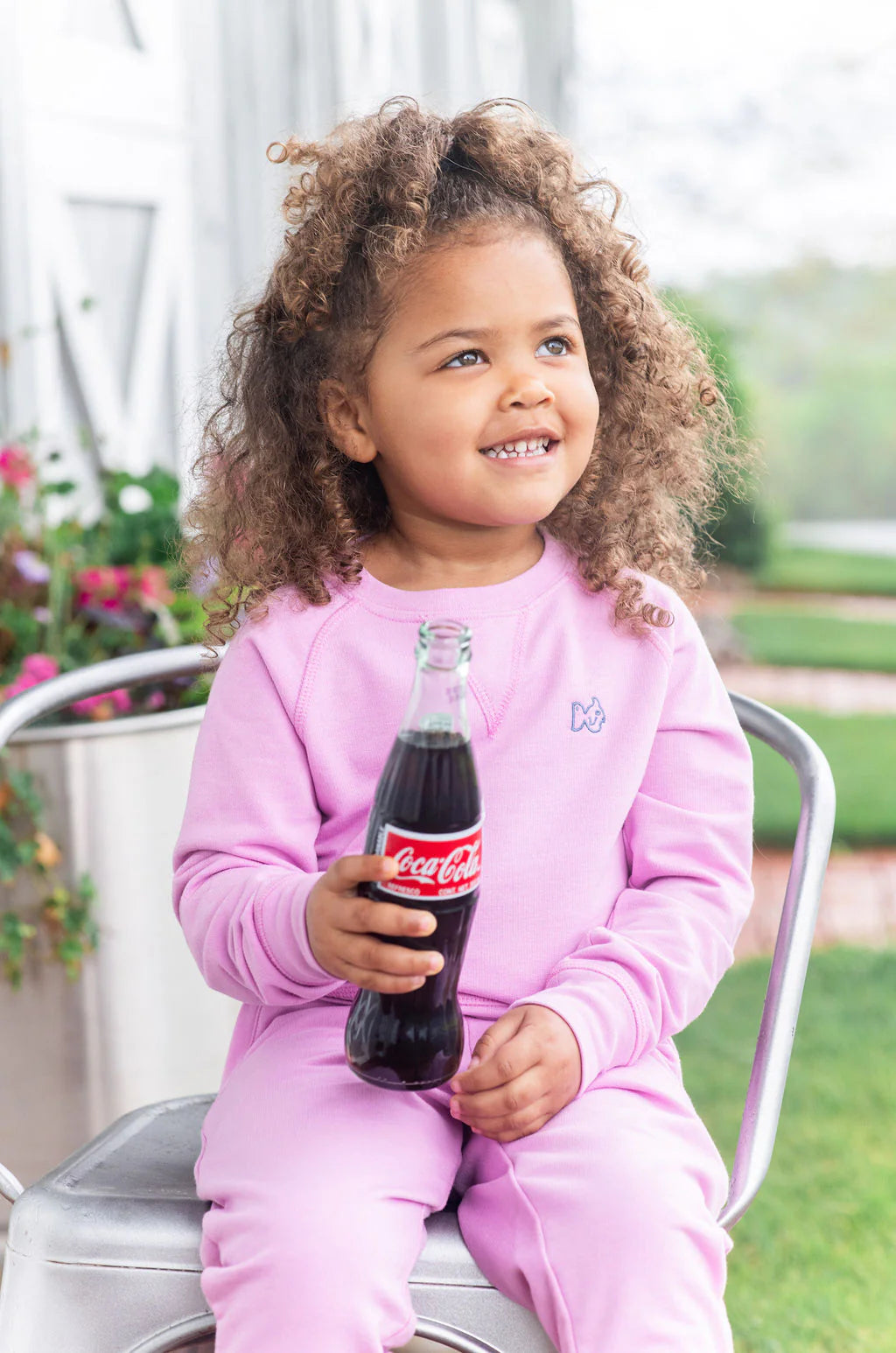 Prodoh Girl's Crew Control Sweatshirt- Orchid