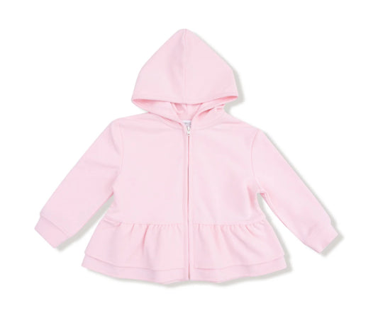 Angel Dear Varsity - Pink
Zip Peplum Hoodie