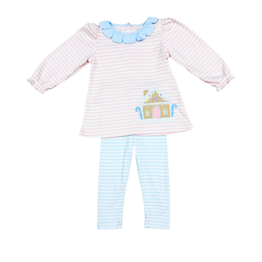 Zuccini Kids Gingerbread Reagan Legging Set