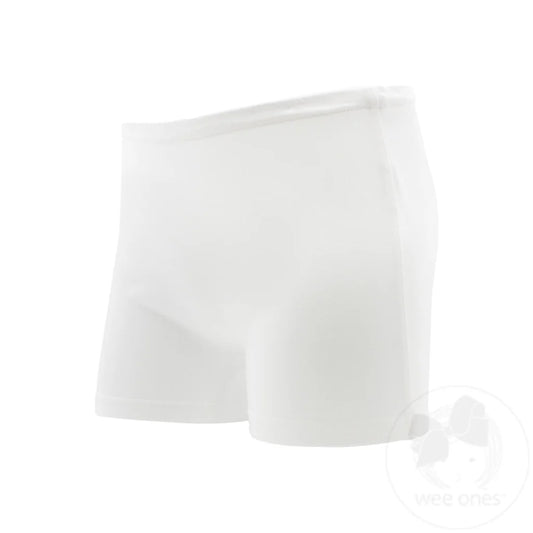 Wee Ones Basic White Wundershorts