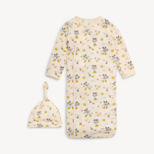 Magnetic Me Disney Mickey Brunch Bunch modal magnetic cozy sleeper gown + hat set