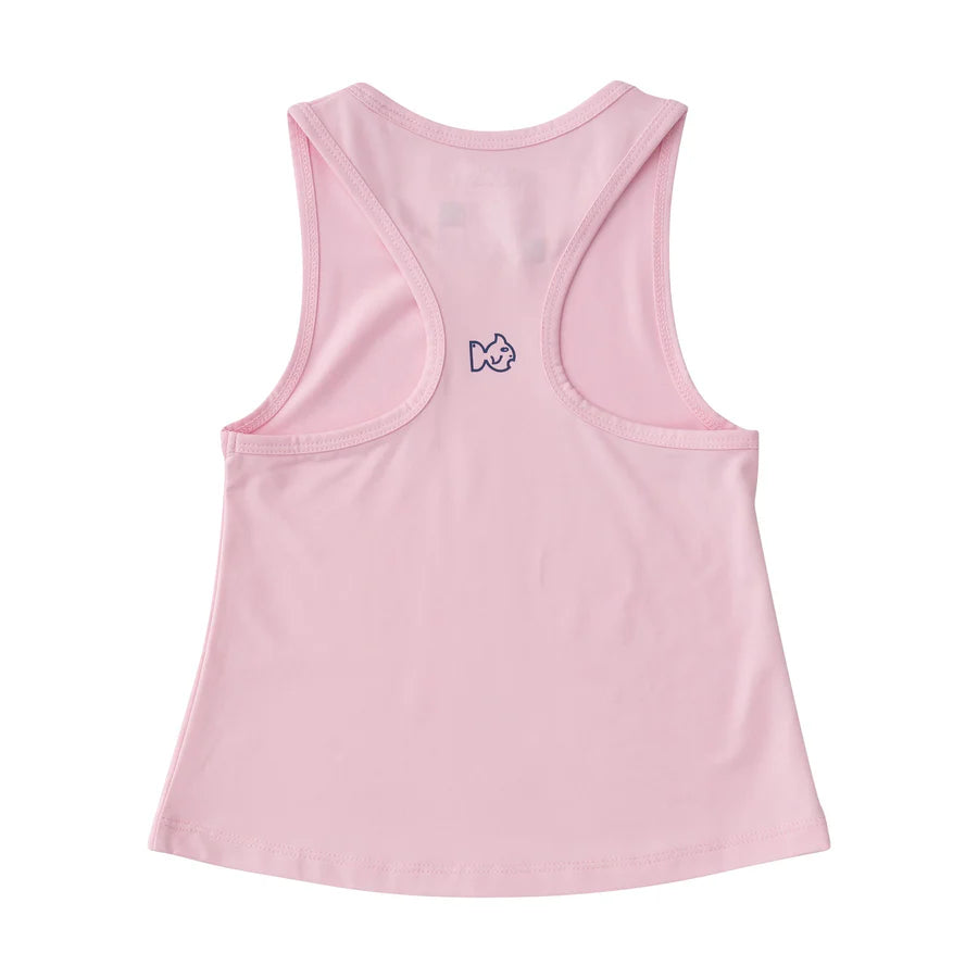 Prodoh Girls Girls' Race HER Back Active Tank Top in Pink Lady