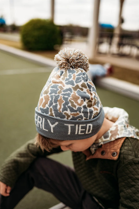 Properly Tied Breck Beanie Field Camo