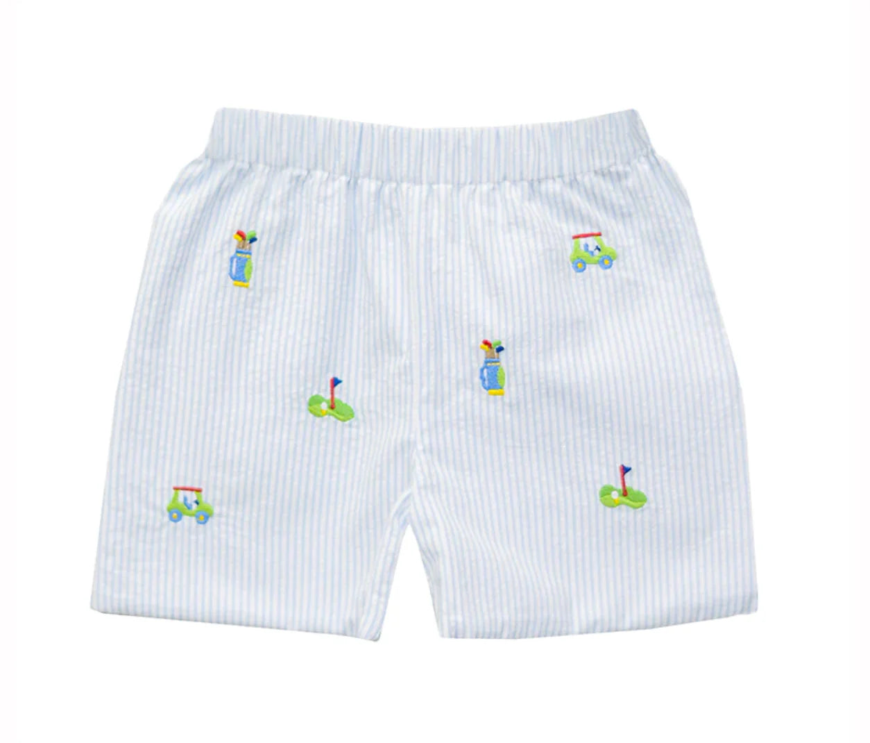 Zuccini Golf Ian Polo & Gold Leo Shorts