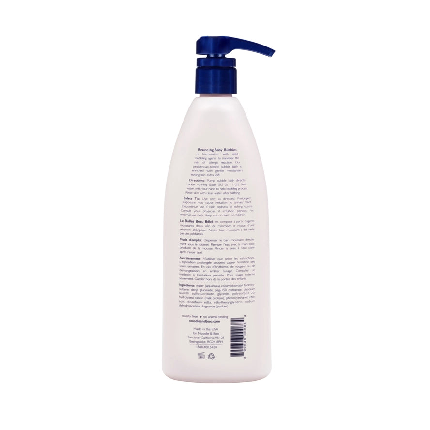 Noodle & Boo Bouncing Baby Bubbles, Crème Douce,16 oz