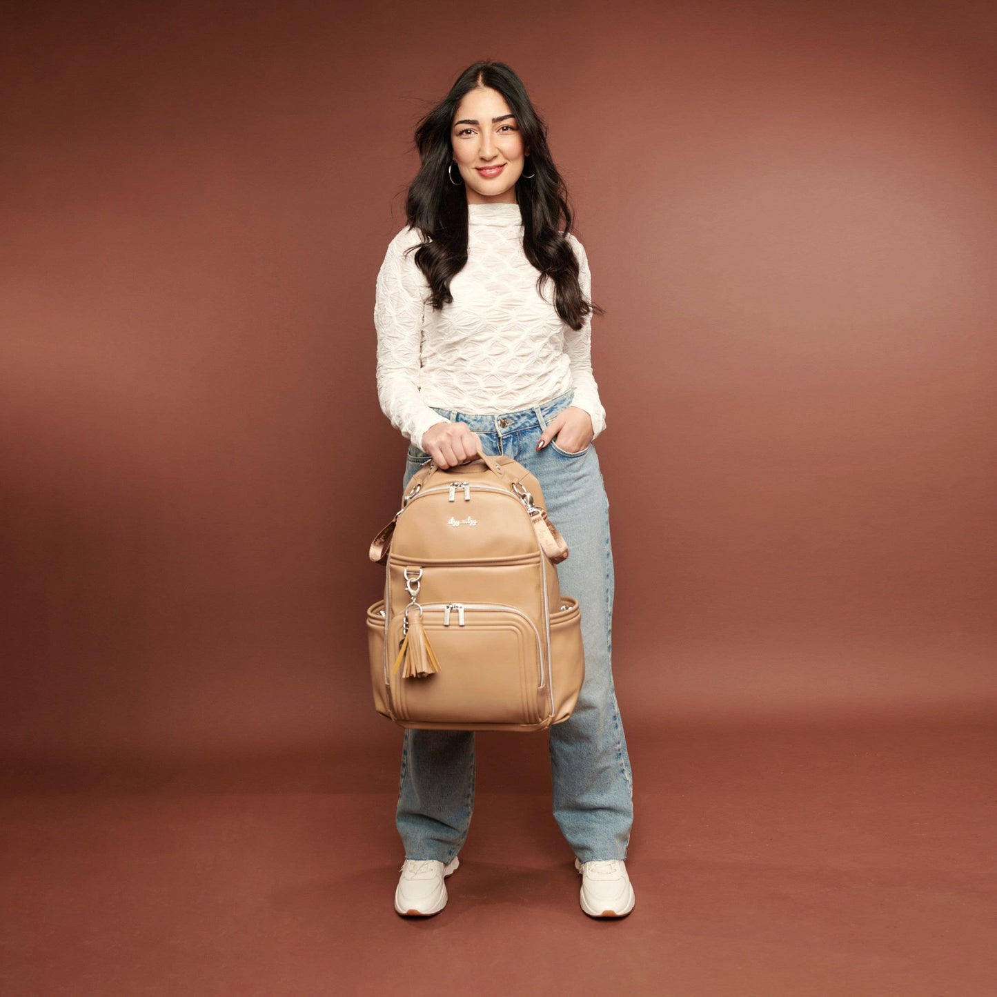 Chai Latte Boss Plus™ Backpack Diaper Bag