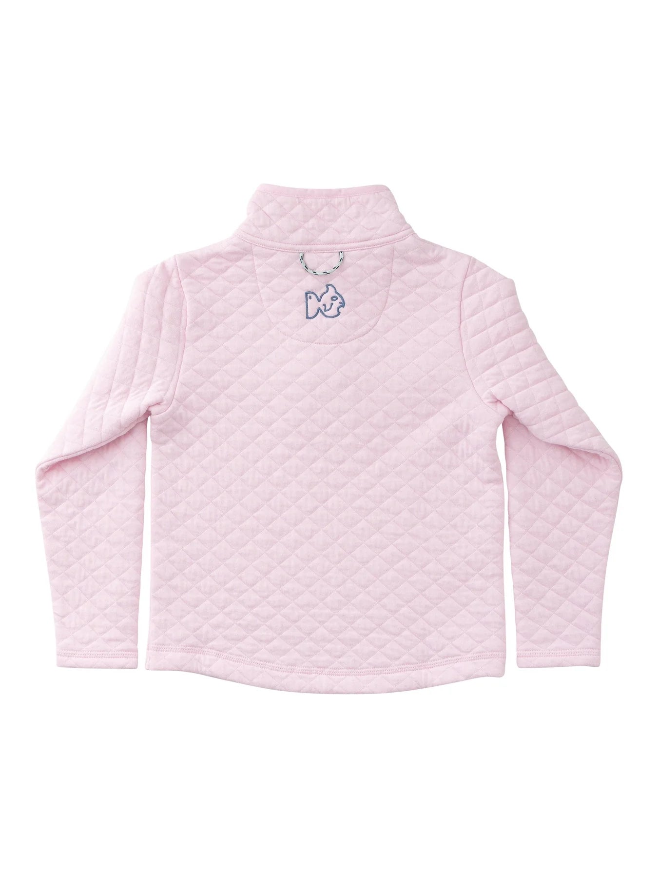 Prodoh Girl's Quilted Zip Pullover in Pink