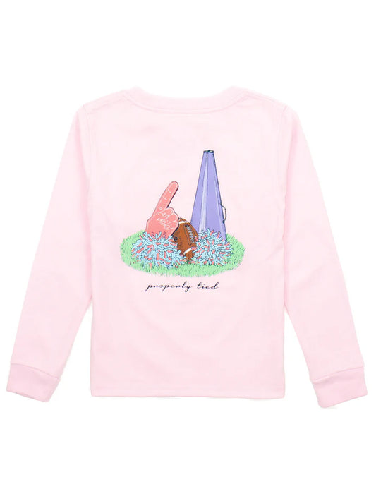 Properly Tide Girls Home Team LS Rose