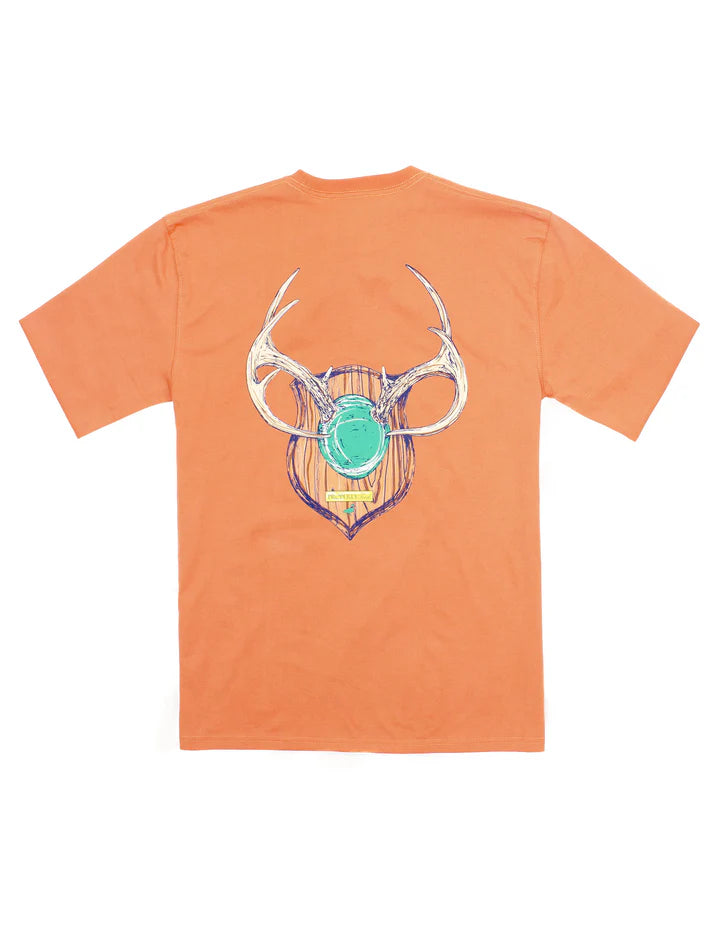 Properly Tied Boys Antler Mount