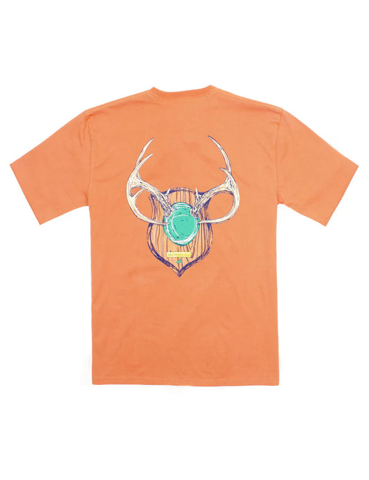 Properly Tied Boys Antler Mount