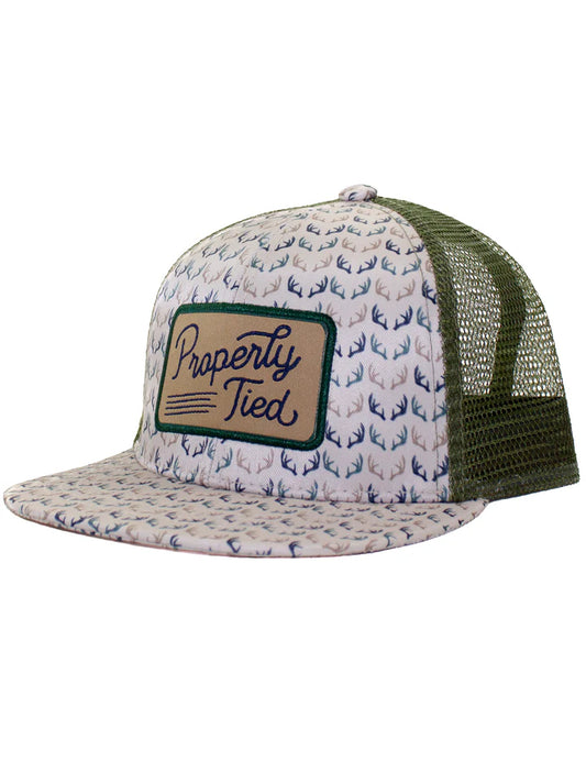 Boys Sportman Trucker Hat Antlers