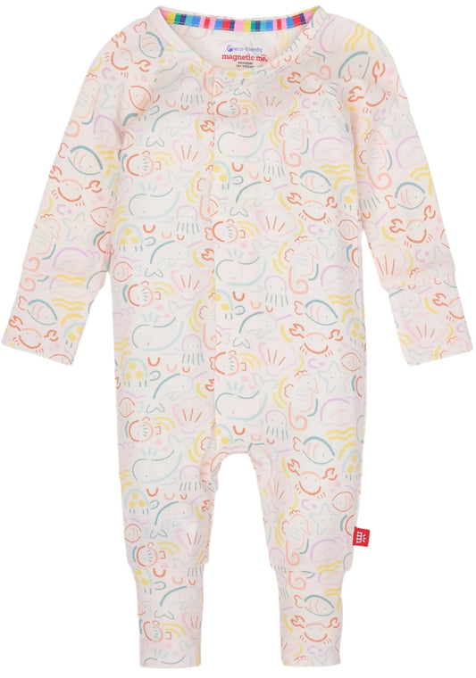 Magnetic Me So-Fish-Ticated Modal Magnetic Convertible Coverall