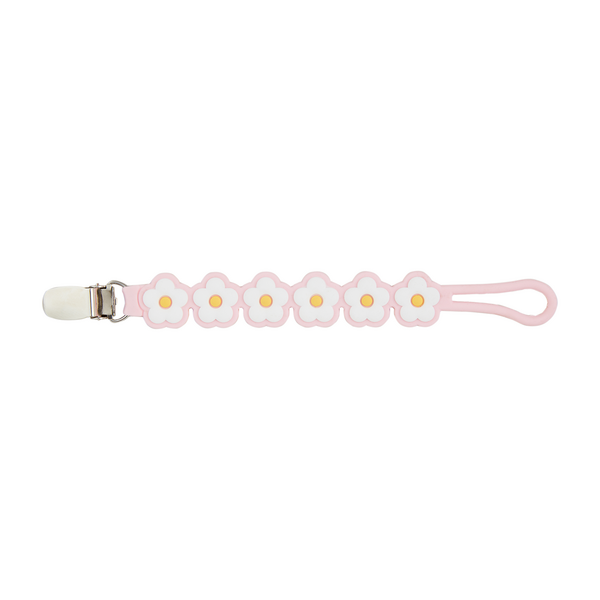 Mud Pie Flower Silicone Pacy Strap